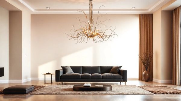 Transformez votre salon vide avec des suspensions audacieuses