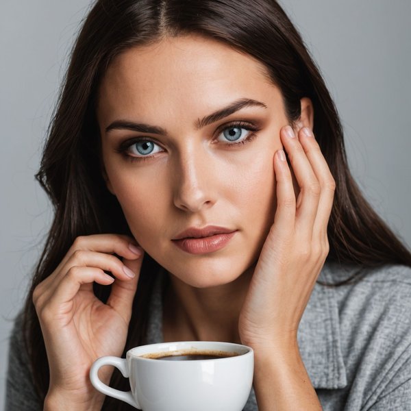 Quels sont les effets de l'utilisation de la caféine en cosmétique pour les cernes?